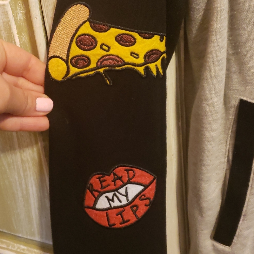 Button Down Jacket W/Cute Patches - image 1